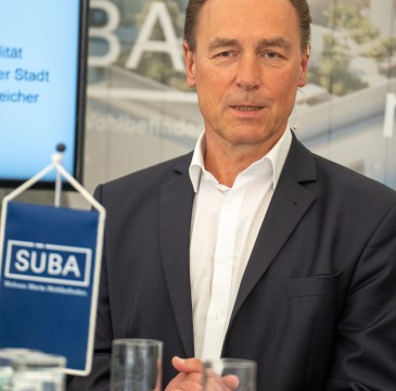 Albert Heinermann, Geschäftsführer der SÜBA Deutschland Bau- und Projektmanagement GmbH